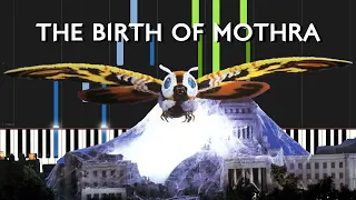 The Birth of Adult Mothra (Sacred Springs) | Piano Cover / Tutorial