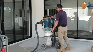 Filter Cleaning on Dustcontrol Tromb 400 H Class Vacuum