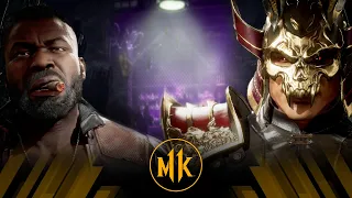 Mortal Kombat 11 - Jax Vs Shao Kahn (Very Hard)