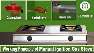 Working of Gas Stove | Manual ignition | Phase Neutral