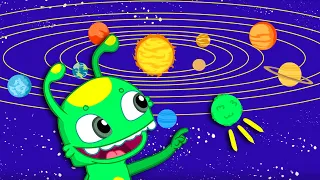 Groovy Le Martien & Phoebe découvrent les planètes du système solaire - Dessins animés pour enfants