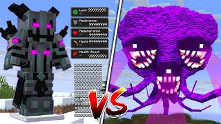 I Got The Worlds Best Minecraft Armor and Killed Wither Storm!