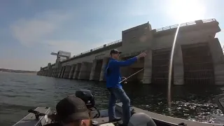 Fishing Fort Randle and Big bend South Dakota