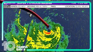 Super Typhoon Mawar Update: Chief Meteorologist Bobby Deskins with the latest