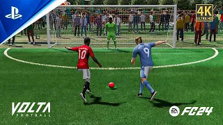 FC 24 Volta - Manchester City Vs Manchester United | Penalty Shootout | Rashford vs Haaland 4K