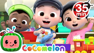 Down By The Station Song + More Nursery Rhymes & Kids Songs - CoComelon