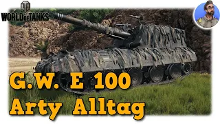 World of Tanks - G.W. E 100 - Arty Alltag auf Tier 10