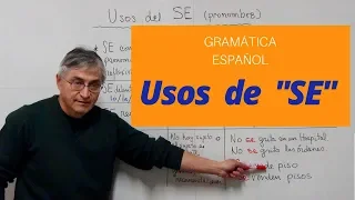 Usos de SE en español