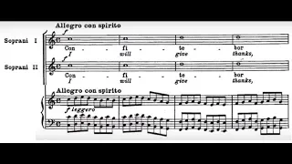 Giovanni Pergolesi - Confitebor tibi Domine, P.66 (c. 1730)