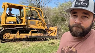 Using A Bulldozer To Tackle Cedar Infestations!