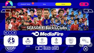 eFootball PES 2023 PPSSPP English Version Peter Drury Commentary New Updates Latest Winter Transfers