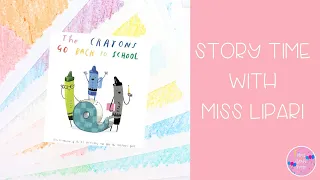 The Crayon's Go Back to School- Read Aloud