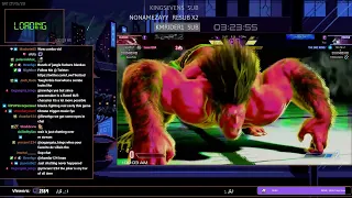 Low Tier God loses his mind after eating Blanka's Critical (SF6 RAGE)