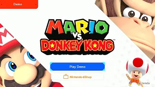 Play Demo - Mario vs Donkey Kong