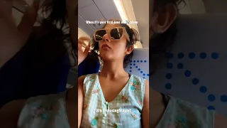 First time on flight #shorts #funnyvideo #varshasinghrajput #relatable