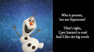 FROZEN 2 - Unmeltable me - Olaf  - Josh Gad (Lyrics)