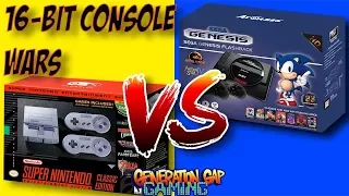 SNES Classic Edition vs Sega Genesis Flashback HD - The Mini 16-bit Console Wars