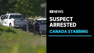 Suspect Myles Sanderson in custody after stabbing spree | ABC News