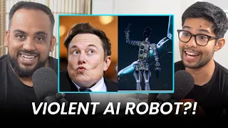 Tesla Robot violently attacks factory worker! | DRH Clips