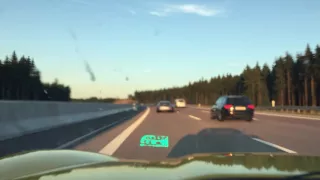 Passing Porsche GT3 at 300km/h in a Corvette C6 LS3 by BOBAH