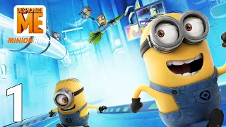 Minion Rush: Running Game Gameplay Part 1 - Gru's Lab Jelly Lab (iOS/Android)