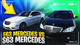 MERCEDES-BENZ S63 AMG VS E63 AMG! (WHO WON?!)
