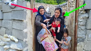 "The cruel mother and the story of Maryam and her baby: Maryam's mother kicked her out of the house"