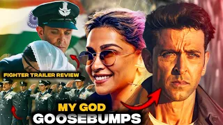 Literally Goosebumps: Fighter Trailer Review|Fighter Trailer|Hrithik Roshan|Deepika Padukone#trailer