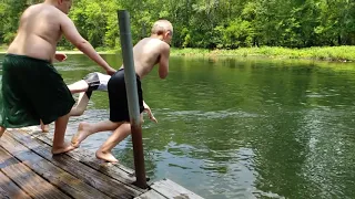 Diving in St. Marks river with gators!