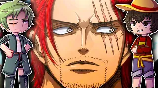 Straw Hats Reaction To Shanks // One Piece // Gacha Club