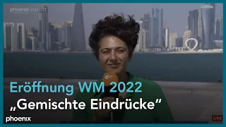 WM 22: Schaltgespräch mit ZDF-Korrespondentin Golineh Atai