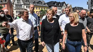 Merkel: Hilfsgelder für Hochwasseropfer sollen unbürokratisch ausgezahlt werden