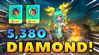 I SPENT 5,380 DIAMONDS IN THE MISTBENDERS EVENT! HOW MUCH IS NANA AND ALDOUS MISTBENDER SKIN? - MLBB