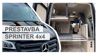 Mercedes Benz Sprinter 4x4 | Prestavba obytného vozidla