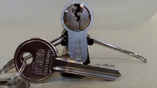 How to open Euro Lock " ISEO " SERRATURE. Picking. #locksport #lockpick