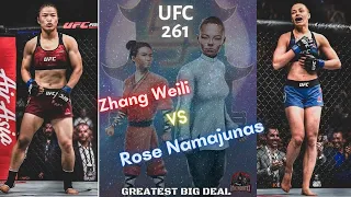 Zhang Weili vs Rose Namajunas Royalty Fight Promo @UFC 261 #ZhangVsNamajunas #UFC261 #Fight #Shorts