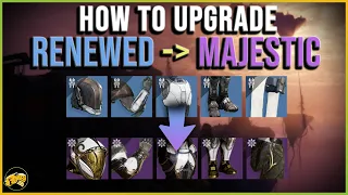 How to upgrade Renewed to Majestic Armor - Solstice of Heroes - Elemental Orbs, Orbs of Power