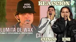 🇦🇷 [REACCIÓN] La Plumita De Wax (En Vivo) - Peso Pluma ft. Estilo Sencillo y H. Rubio | TAMOS BIEN!