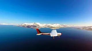 Microsoft Flight Simulator 2020 - RTX 3090 & i9 - Landing Challenge Norway Svalbard - 5K ! Ultrawide