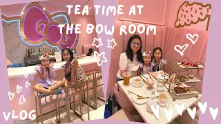 Hello Kitty Grand Cafe Afternoon Tea | Time at the Bow Room Irvine, CA | Sanrio Cafe