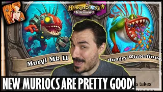 NEW MURLOCS ARE PRETTY USEFUL?! - Hearthstone Battlegrounds