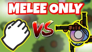 MELEE vs POTATO CANNON! || Melee Only Challenge || Pro Surviv.io Gameplay!