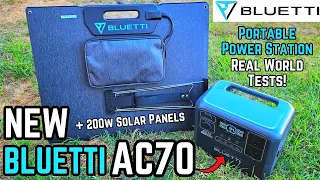 BLUETTI AC70 1000w Portable Power Station Review. Plus Real World Tests! What Can It Do For You?