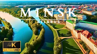 Minsk, Belarus 🇧🇾 4K ULTRA HD | Drone Tour