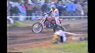 Eesti Motokrossid.Türi staadionikross 1988 vhs.