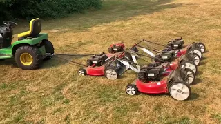 Mower gang