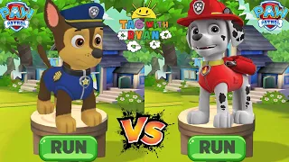 Tag with Ryan - Marshall New Character Unlocked vs Chase PAW Patrol UPDATE - Run Gameplay