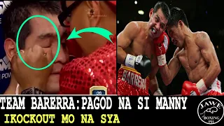 🇵🇭 TEAM BARERRA: IKNOCKOUT MO NASI MANNY PAGOD NAYAN , PACQUIAO VS BARERRA