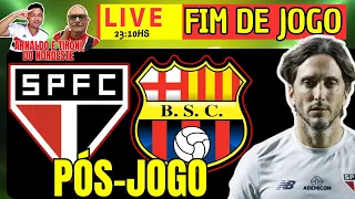 FIM DE JOGO SPFC! PÓS JOGO SÃO PAULO X BARCELONA GUAYAQUIL - LIBERTADORES