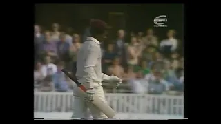 ENGLAND v WEST INDIES 2nd TEST MATCH DAY 5 LORD'S JUNE 22 1976 ROY FREDERICKS SIR CLIVE LLOYD GREIG